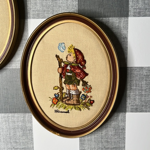 Hummel 1975 VTG Crossstitch pictures - Picture 2 of 6